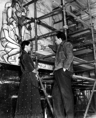 Rivera & Frida Kahlo at Rock Center Rivera & Frida Kahlo at Rock Center