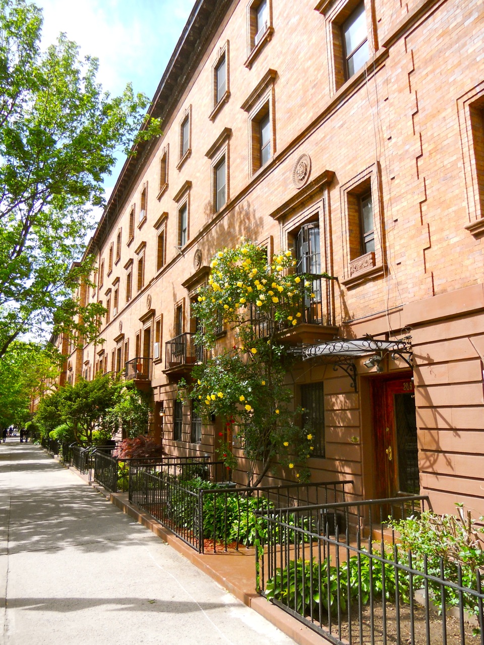 Strivers Row in Harlem, NYC