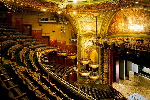 New Amsterdam Theater, a haunted theater location in NYC