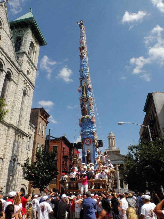 Dance of the Giglio is a celebration of Italians in New York City.