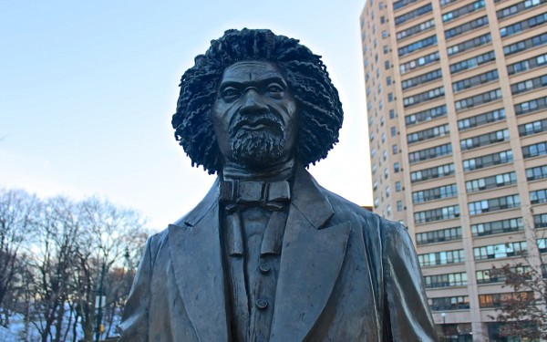 Frederick Douglass Monument. He was a big part of the Underground Railroad of New York City´s history