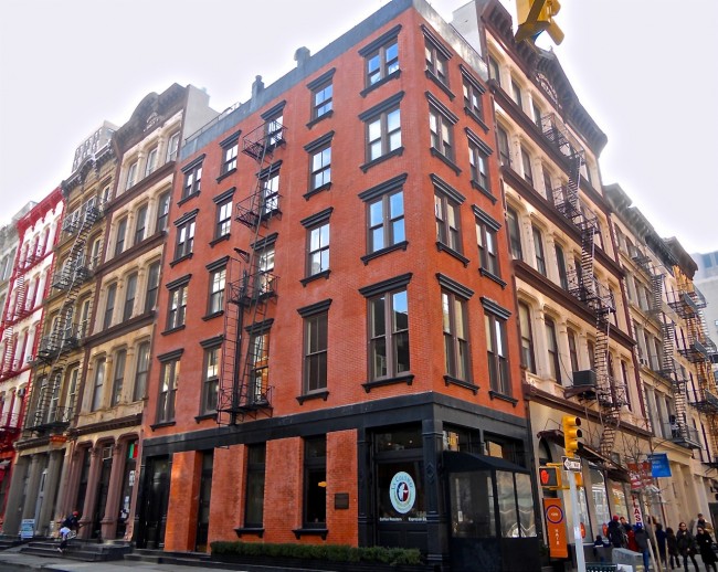 David Ruggles' Home in today's Tribeca: an important station on the Underground railroad in New York City. Photo: Jeff Dobbins