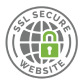 A green padlock sits over a globe, surrounded by the words “SSL Secure Website,” symbolizing website security and encryption.