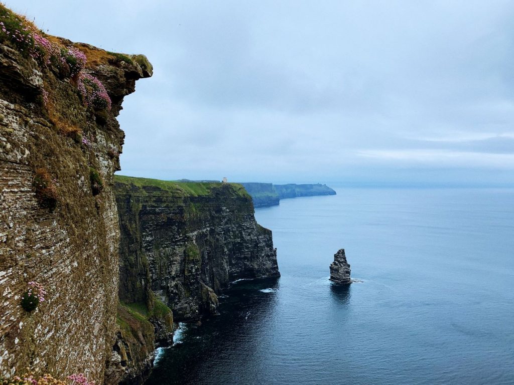 Scenic view on a day trip from Dublin to Cliffs of Mohe