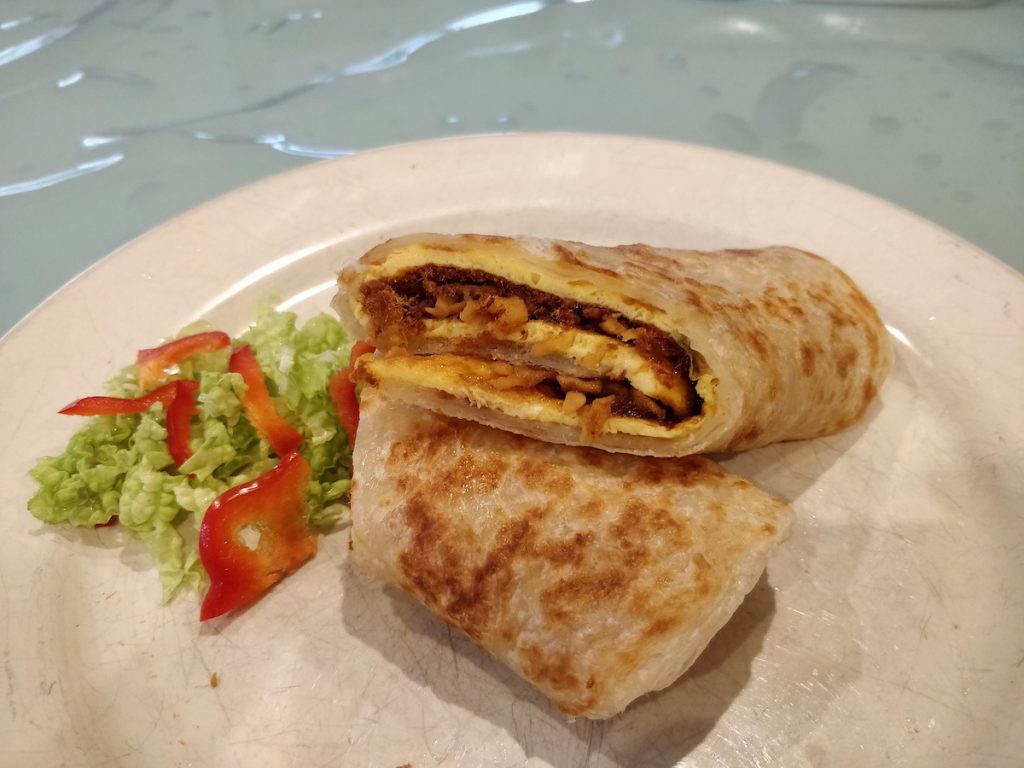 Roti rolls are a popular Amsterdam street food option