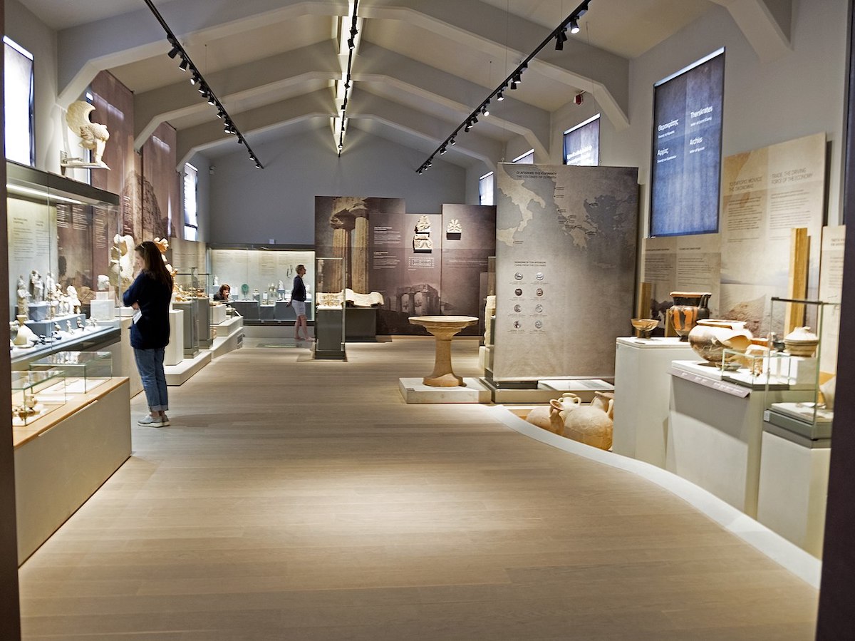Room of the Archaeological Museum of Ancient Corinth