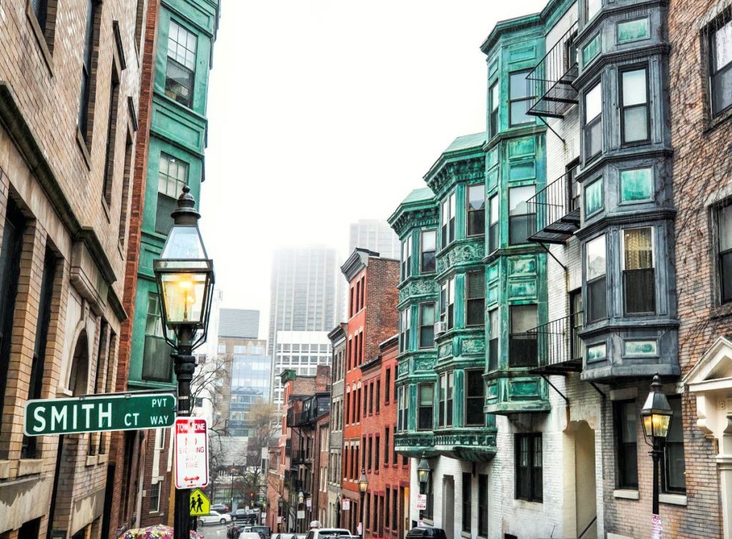 Where to stay in Boston... Beacon hill is a popular neighbourhood with interesting architecture and an arty feel.