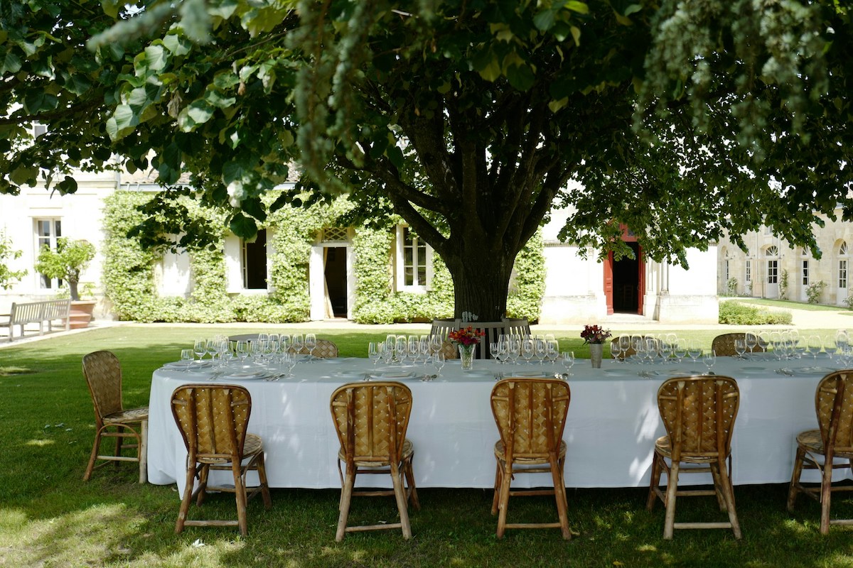 Champagne countryside wine tasting