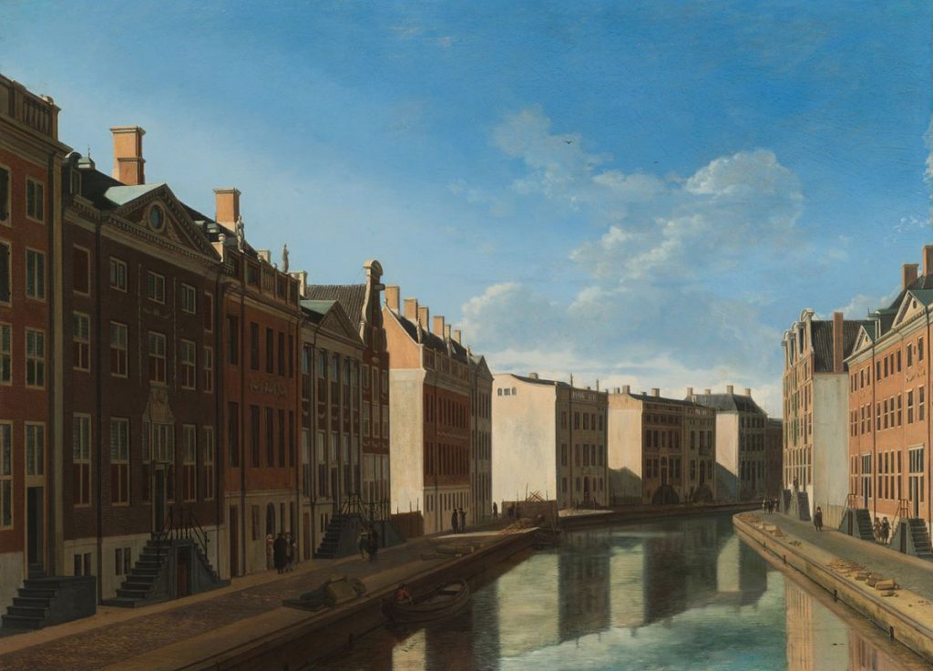 Gerrit Berkheyde, Golden Bend painting.