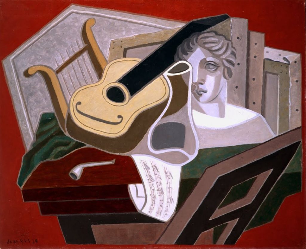 “La Table du Musicien” (“The Tables Musician”) by Juan Gris.